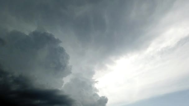 Sydney Australia Outdoors Flowing Clouds Time Lapse — Stock Video