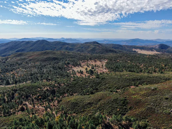 Pine Valley during dry fall season, California