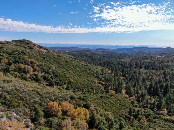 Pine Valley during dry fall season, California