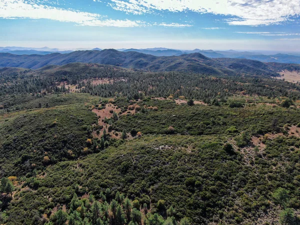 Pine Valley during dry fall season, California