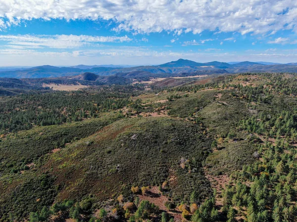 Pine Valley during dry fall season, California