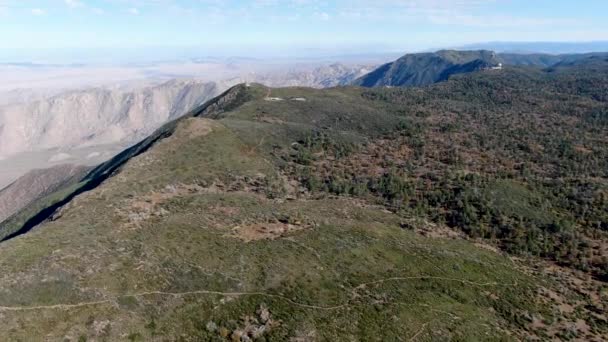 Montanhas Laguna durante a estação seca do outono, Califórnia — Vídeo de Stock