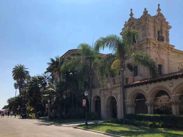 San Diego, California, Usa 'daki Balboa Park' taki Casa Del Prado. — Stok fotoğraf