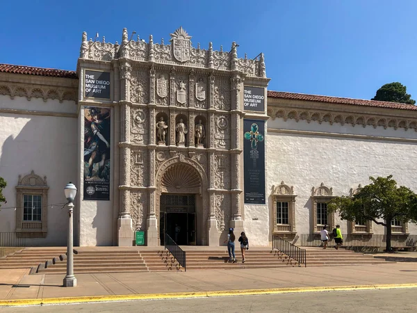 The San Diego Museum of Art in Balboa PArk, San Diego — Stock Photo, Image