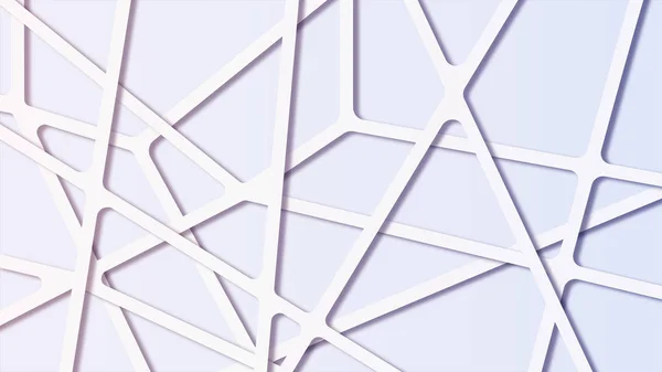 Gradiente colorido fondo poligonal molecular abstracto con líneas de conexión — Foto de stock gratis
