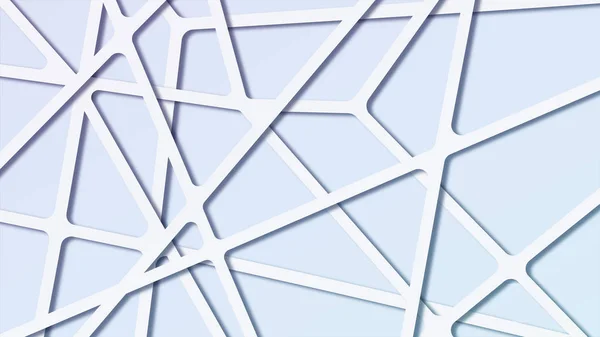 Bunte Gradienten abstrakten molekularen polygonalen Hintergrund mit Verbindungslinien — Stockfoto