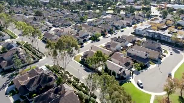 Vue aérienne du quartier résidentiel à Irvine, Californie 