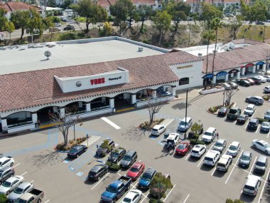Albertsons 'a ait Vons üst pazar zincirinin hava görüntüsü