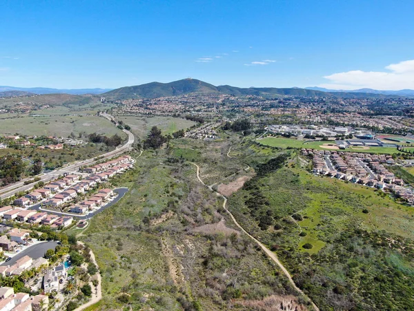 Veduta aerea della casa di suddivisione residenziale a Torrey Higlands, San Diego, California — Foto Stock