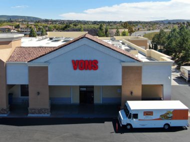 Albertsons 'a ait Vons üst pazar zincirinin hava görüntüsü