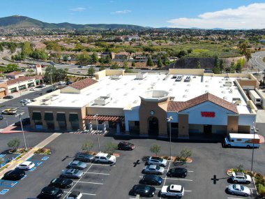 Albertsons 'a ait Vons üst pazar zincirinin hava görüntüsü