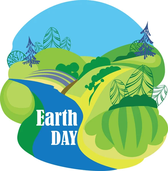 Dünya günü, manzara doğa, ekoloji kavramı