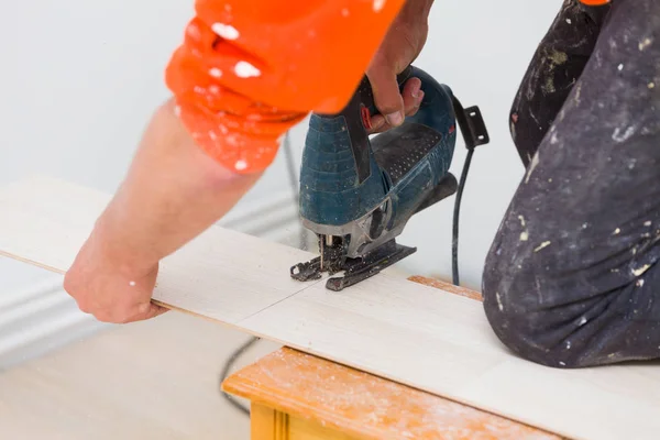 Home Renovation - Floor — Stock Photo, Image