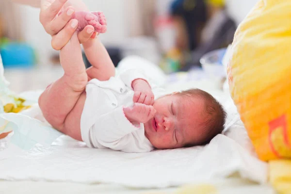 Подгузники для младенцев — стоковое фото