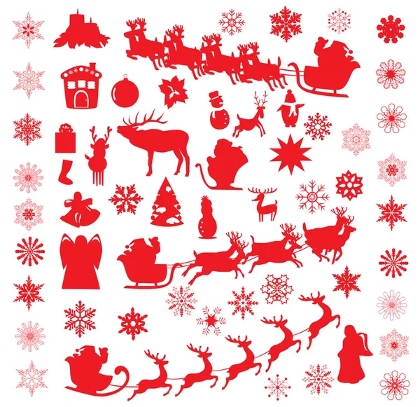 Vector Christmas Elements — Stock Vector