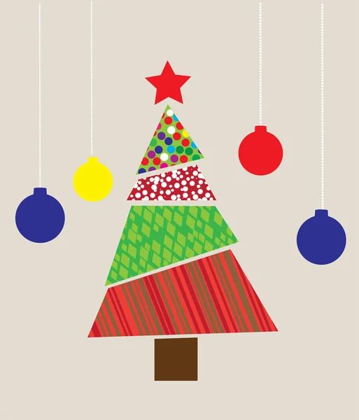 Vector Christmas Tree — Stock Vector