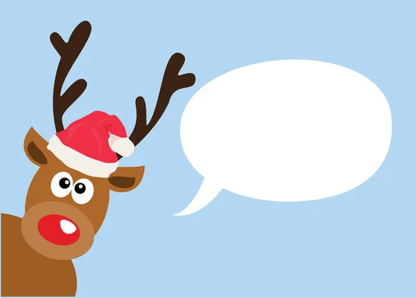 Vector Christmas Reindeer — Stock Vector