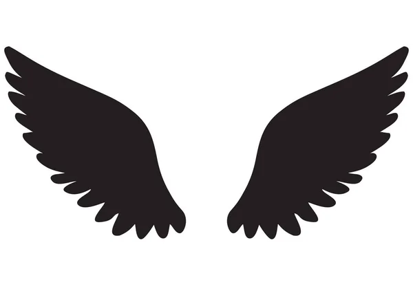 Vector Wings Icon — Stock Vector