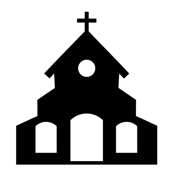 Vektor kyrkliga icon — Stock vektor