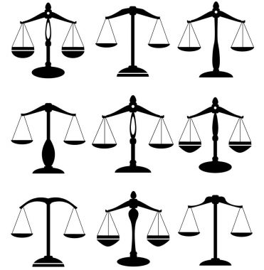 vektör ölçek adalet