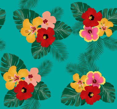 vektör tropikal arka plan