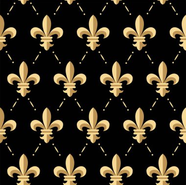 Vector Fleur De Lis Flower