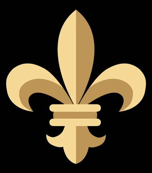 Vector Fleur De Lis — Vetor de Stock