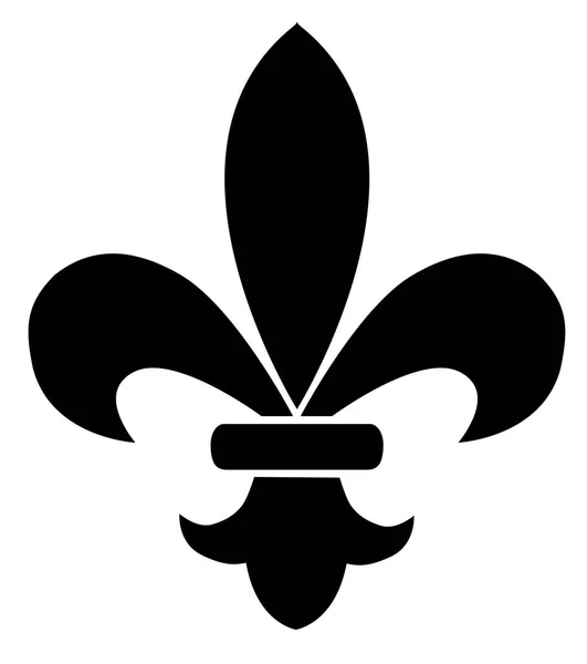 Vector Fleur De Lis — Archivo Imágenes Vectoriales