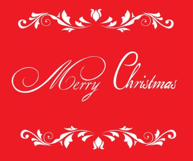 Noel çerçeve vektörel