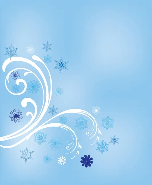 Vector Winter Swirls — Stockvector