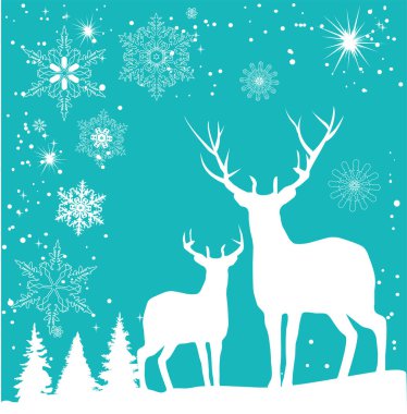 Vektör Noel arkaplanı