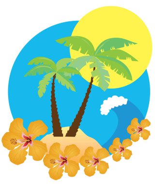 Vektör Beach simgesi