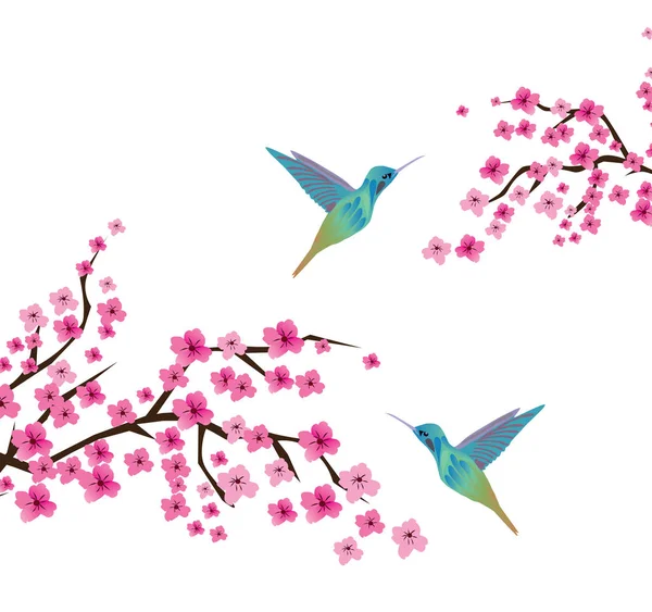 สาขาดอกซากุระ — ภาพเวกเตอร์สต็อก