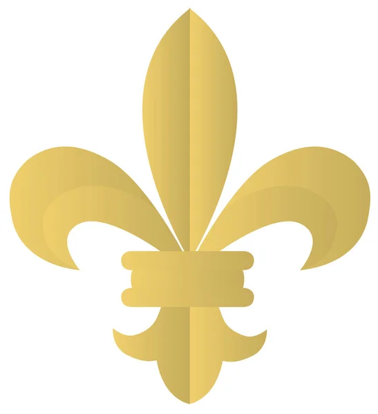 Vector Fleur De Lis — Stockový vektor