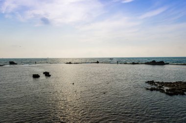 Akko dönümü İsrail - Akdeniz manzaralı