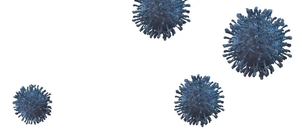 Coronavirus, covid 19, 3D render