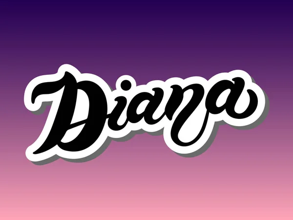 Dana Woman's Name Hand Drawn Lettering ... Dana Woman's Name Hand Drawn Lettering