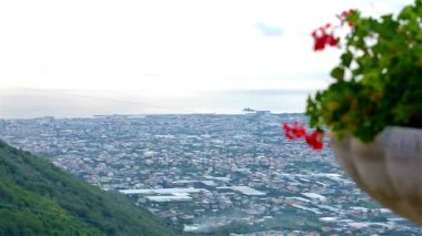 Panoramik Pompei Vadisi, Napoli Körfezi ve Vezüv Yanardağı