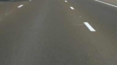 Arka plan olarak boş yol