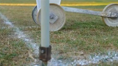 Futbol Stadyumu alan boya, 4 k ile işaretleme