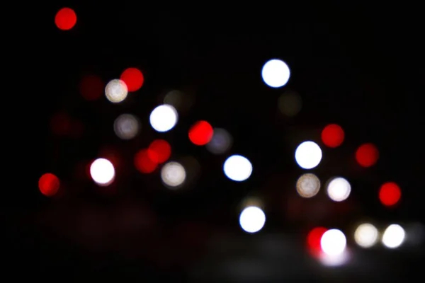 Kırmızı, beyaz bokeh fotoğraf arka plan olarak ideal — Stok fotoğraf