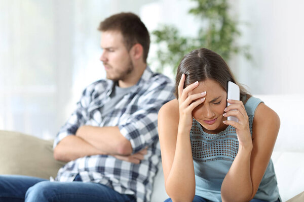 Victim of gender abuse calling for help