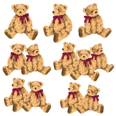 Güzel ayı illüstrasyon