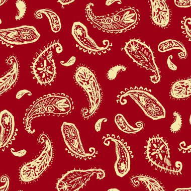 Paisley tasarım deseni