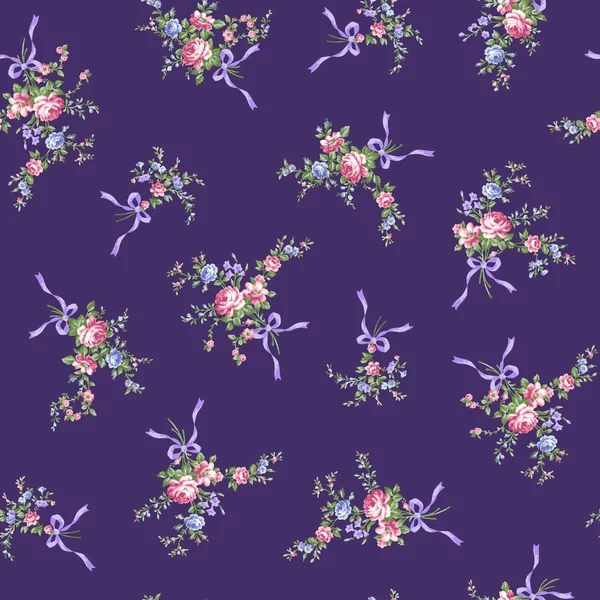 Ilustración del patrón floral — Archivo Imágenes Vectoriales