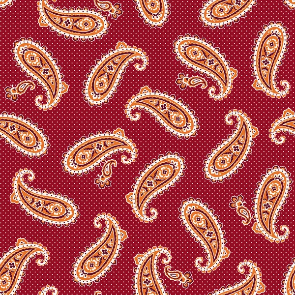 Paisley designmönster — Stock vektor