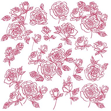 Çiçek Çizim malzeme