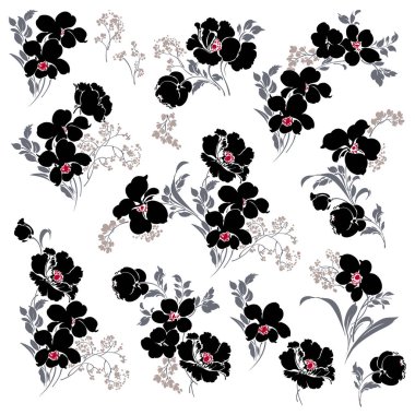 Çiçek Çizim malzeme