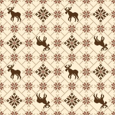 Nordic desen illüstrasyon