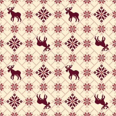 Nordic desen illüstrasyon